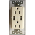 USB Charger outlet GFCI UL approval , 20A,125V AC,60Hz.barep